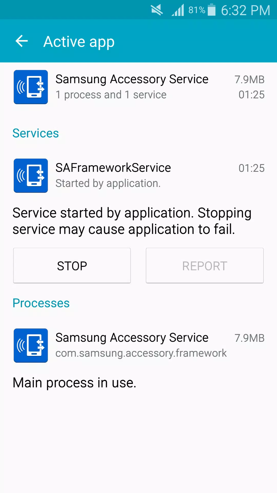 Samsung Accessory Service Tangkapan skrin 3