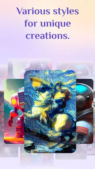 Dream AI Art Generator Wonder ဖန်သားပြင်ဓာတ်ပုံ 2