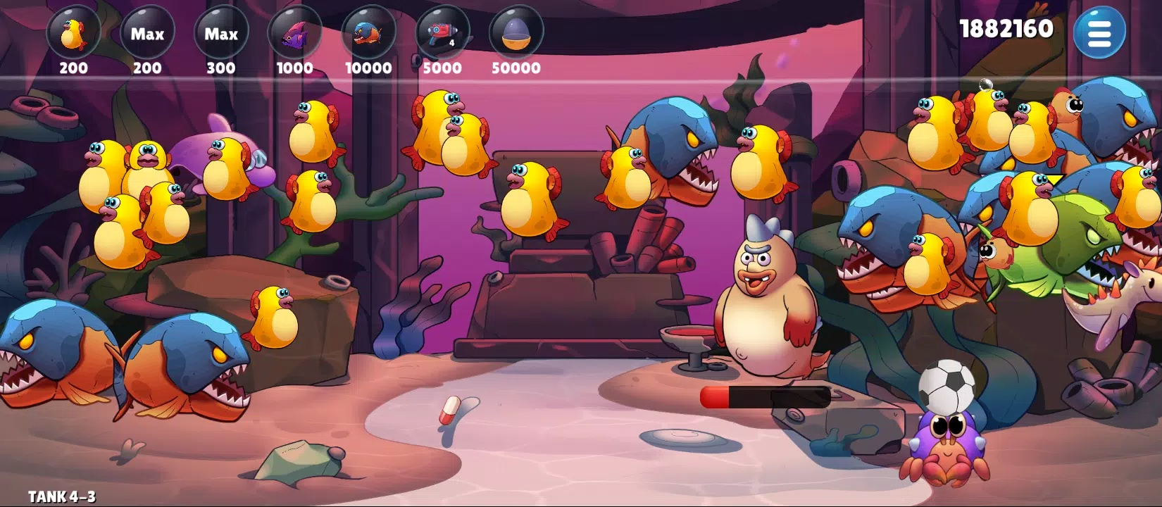 Insaniquarium Deluxe Evolution ภาพหน้าจอ 4