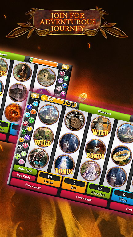 Lord of the Slots Casino Ring Screenshot 2