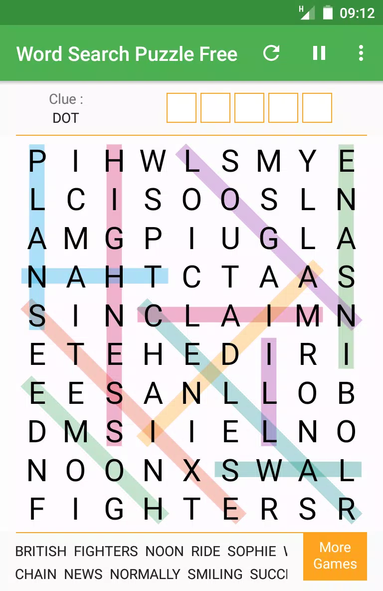 Schermata Word Search - Word Puzzle Game 3