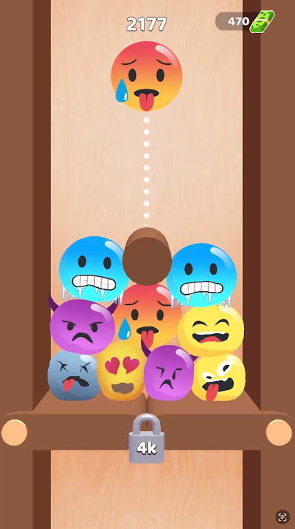 Emoji Blitz: Merge Puzzle Game Captura de tela 3