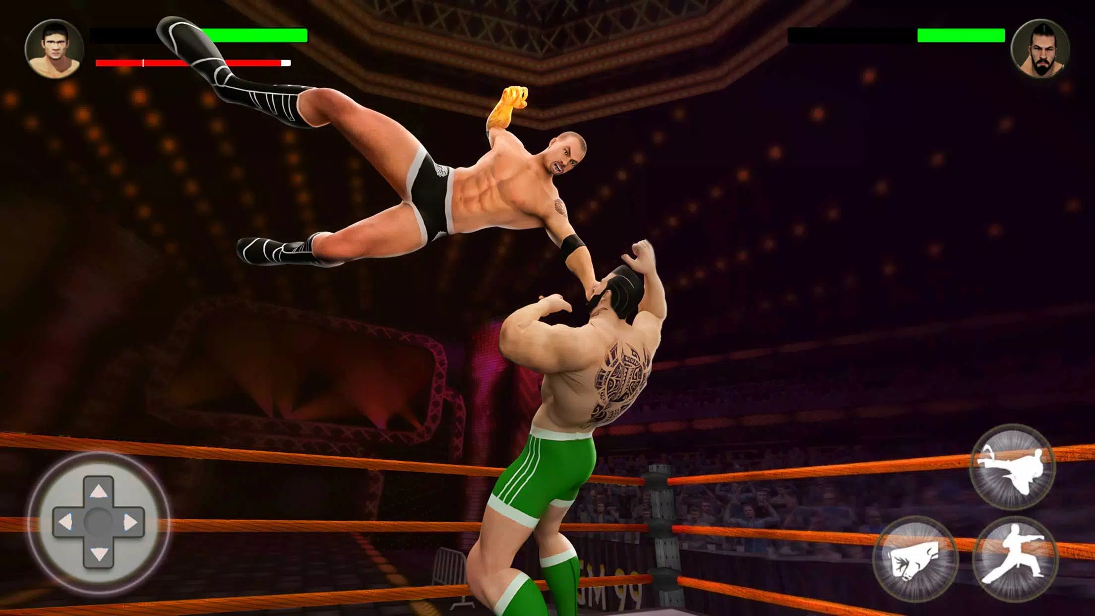 PRO Wrestling Fighting Game Zrzut ekranu 1