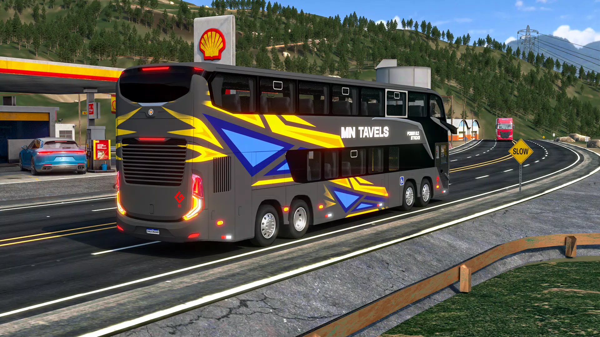 Bus Coach Simulator: City Bus Скриншот 2