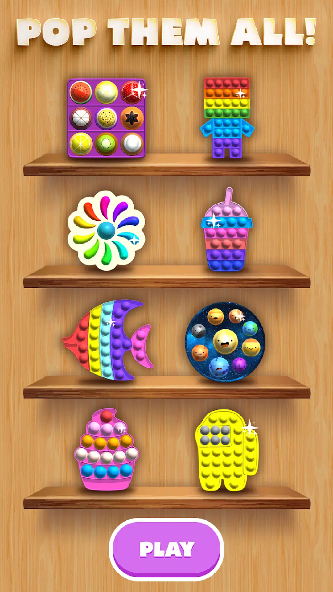 Pop It! Fidget Toys 3D Poppet Screenshot 1