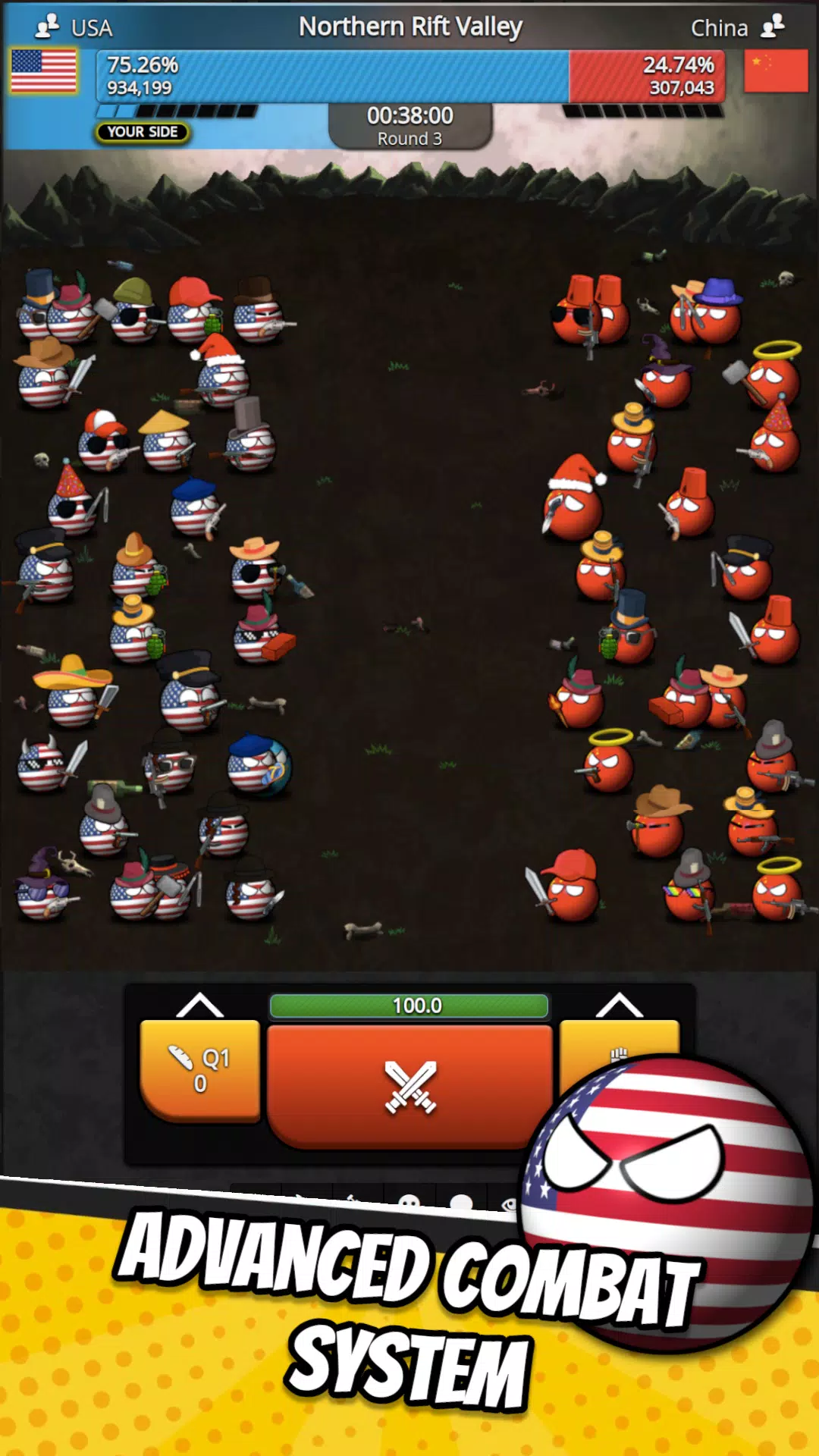 eSim Countryballs Country Game 스크린샷 2