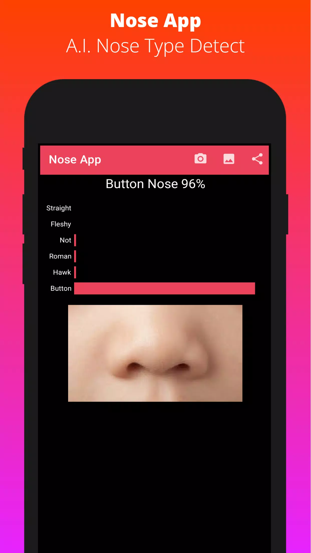 Nose App स्क्रीनशॉट 1