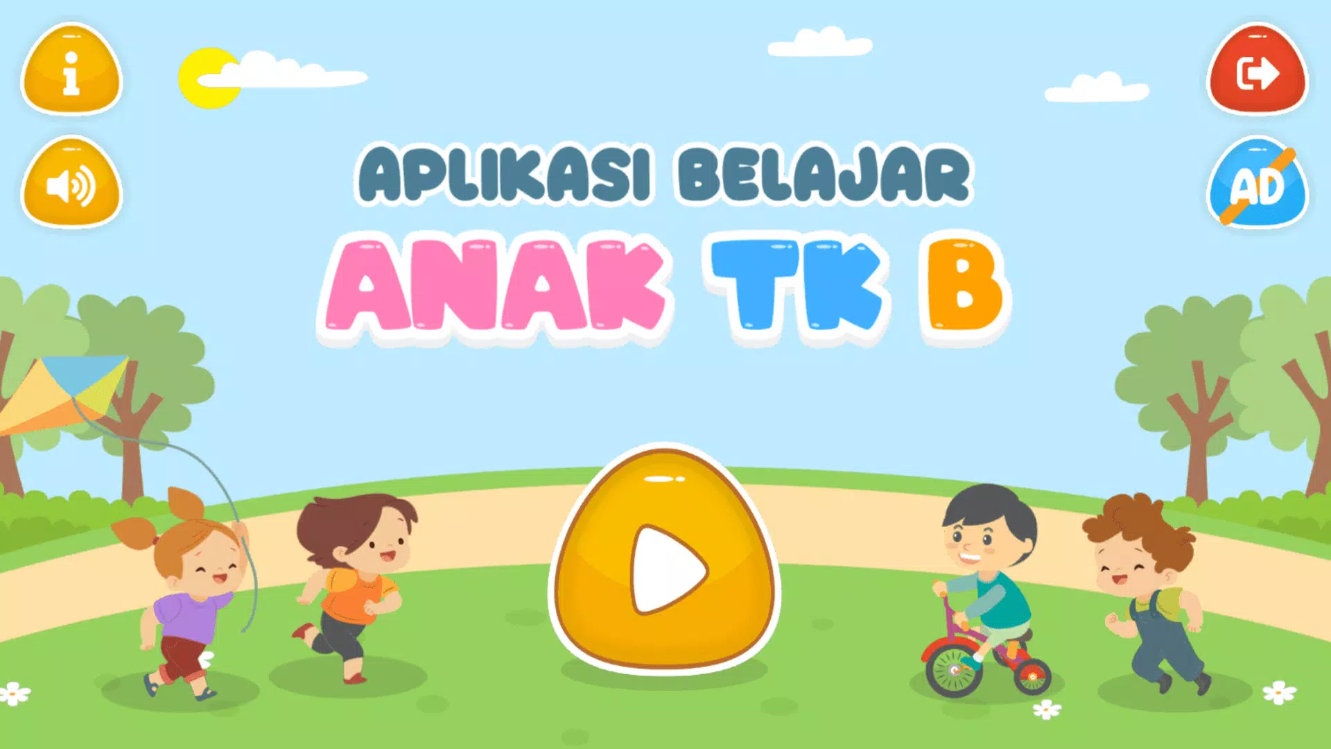 Aplikasi Belajar Anak TK B Captura de pantalla 1