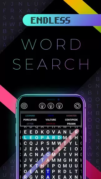 Endless Word Search 스크린샷 1