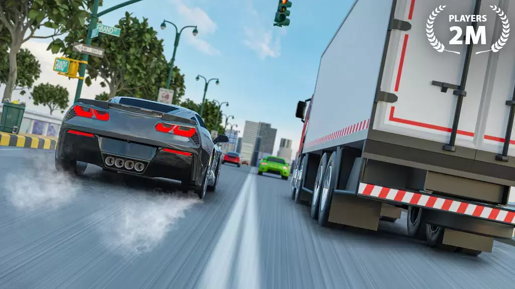 Turbo Traffic Car Racing Game ဖန်သားပြင်ဓာတ်ပုံ 1