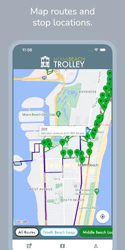 Miami Beach Trolley Tracker ဖန်သားပြင်ဓာတ်ပုံ 4