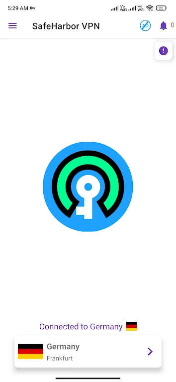 SafeHarbor VPN Tangkapan skrin 2