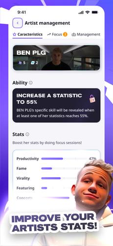 Rap Label Manager Game Скриншот 3