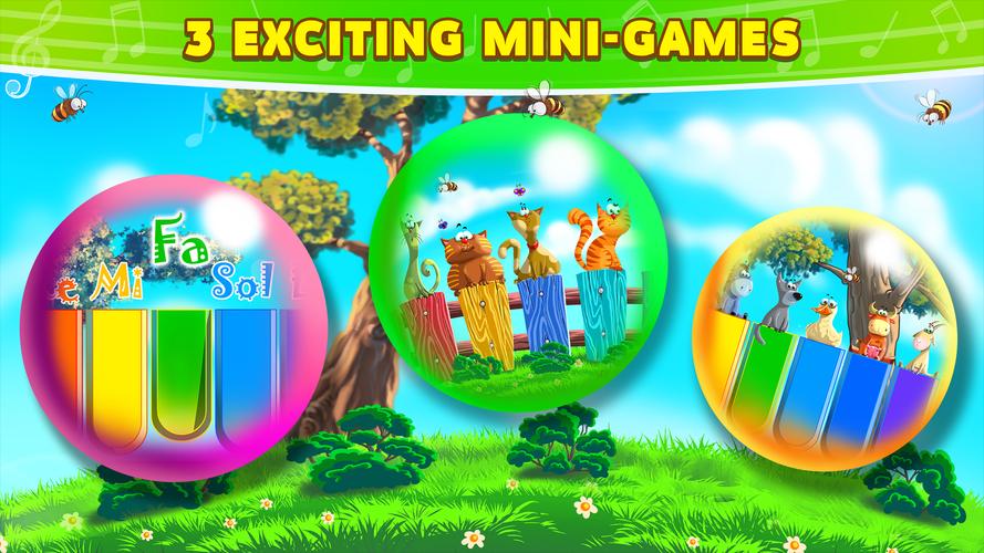 Baby Zoo Piano Games for Kids Captura de tela 4