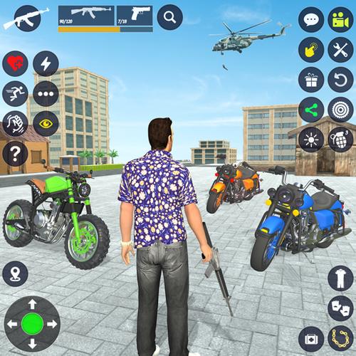 Gangster Bike: Real Race Game Screenshot 1