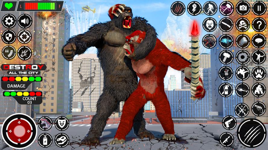 Giant Gorilla Bigfoot Monster Screenshot 1