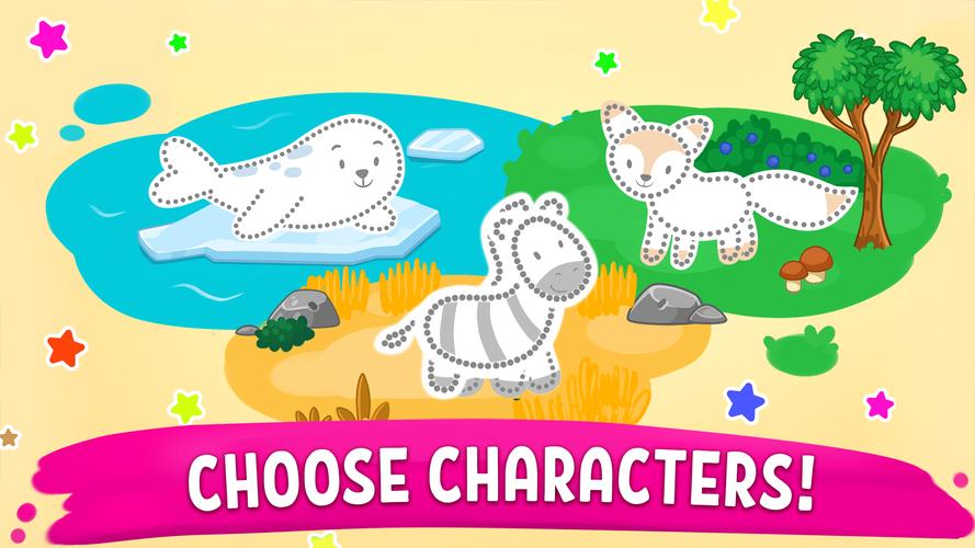 Coloring book Games for kids 2 Captura de pantalla 2