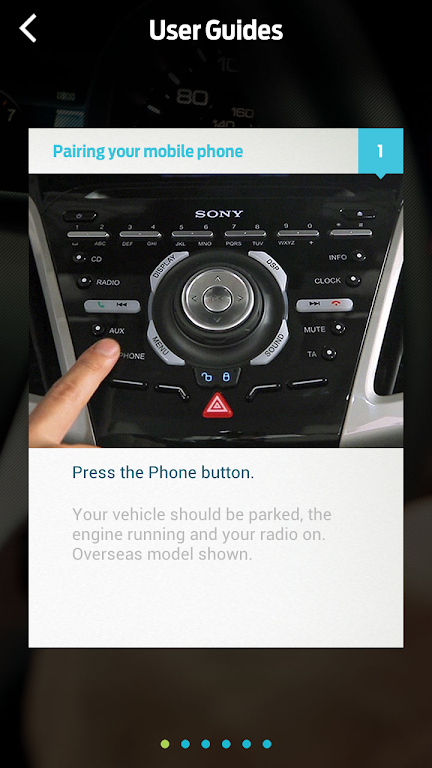 Ford SYNC™ Zrzut ekranu 2