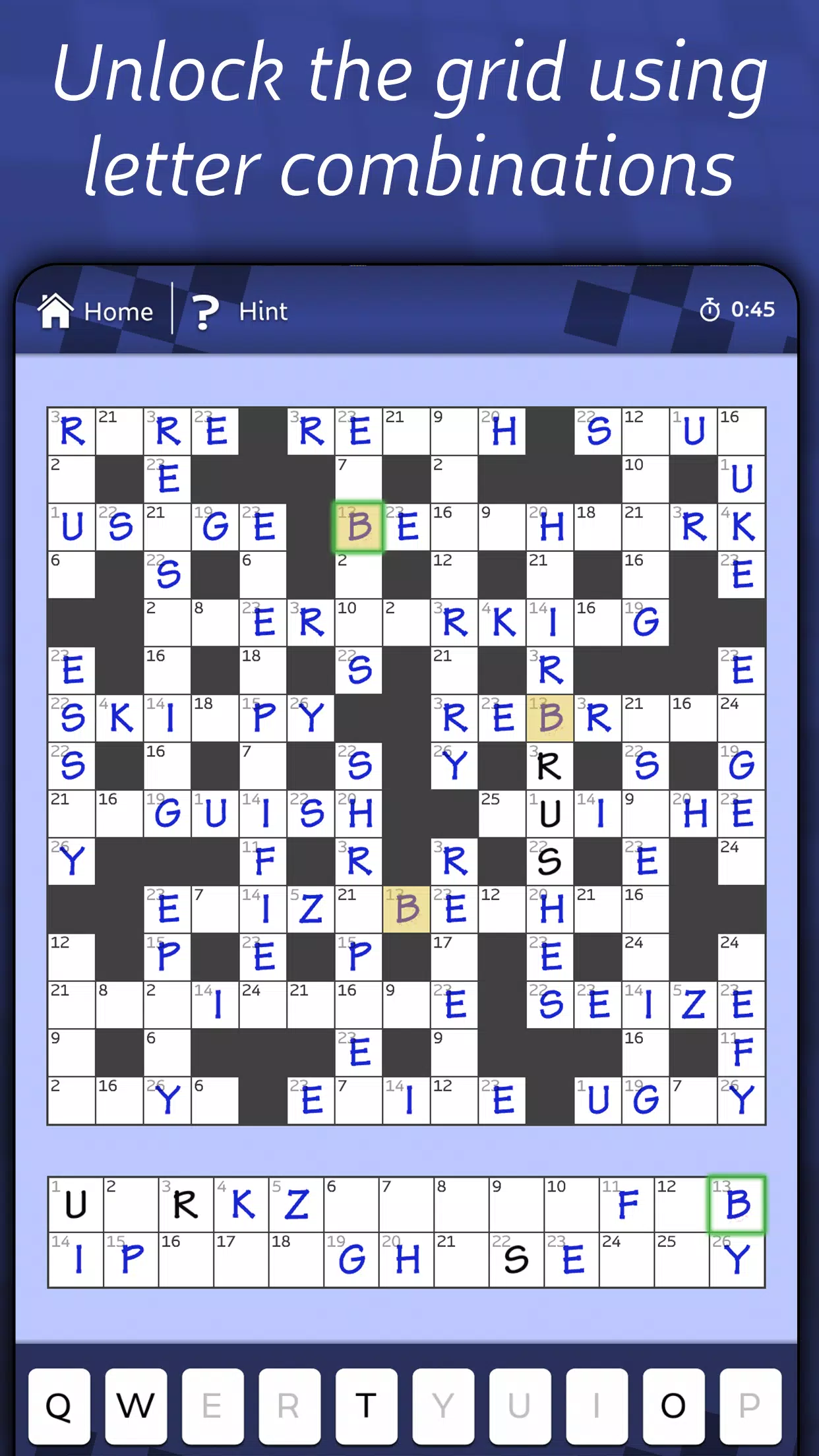 Astraware CodeWords Captura de tela 2