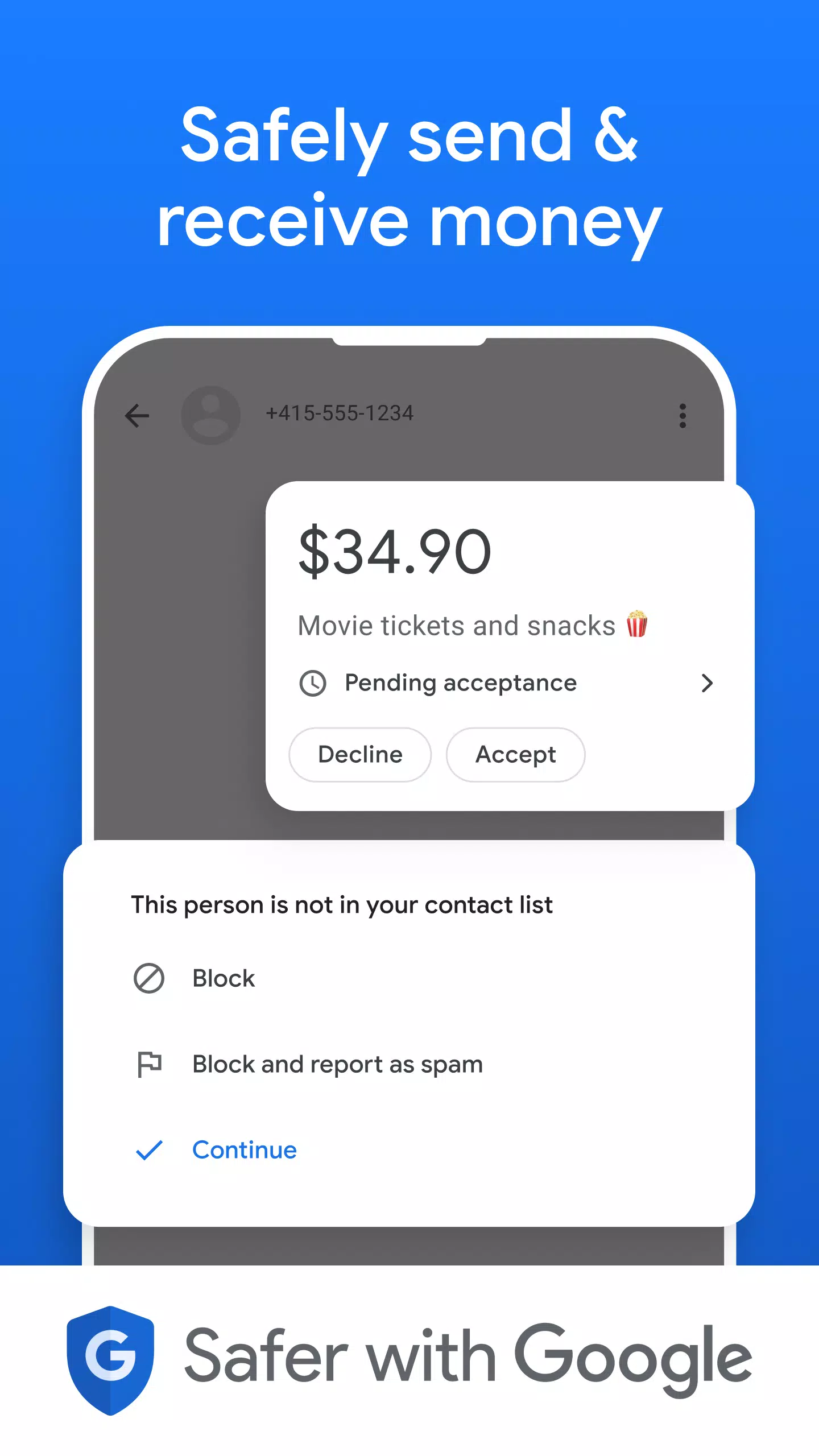 Google Pay: Save and Pay ဖန်သားပြင်ဓာတ်ပုံ 3