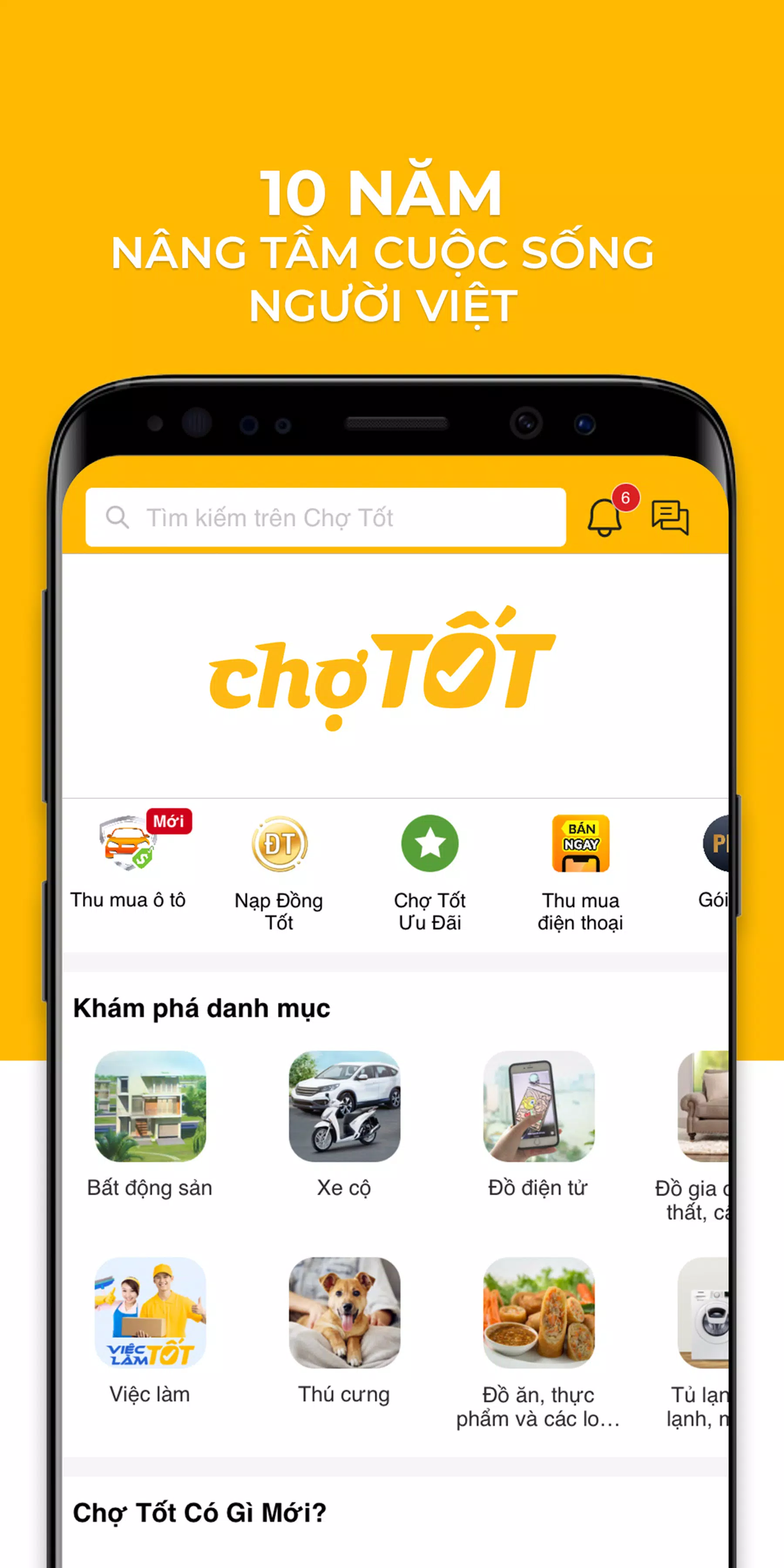 Cho Tot -Chuyên mua bán online ภาพหน้าจอ 2