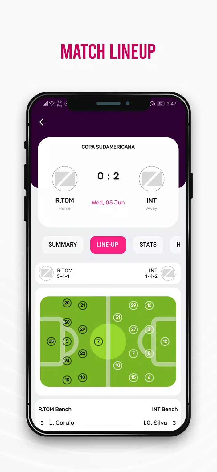 Nova Score ဖန်သားပြင်ဓာတ်ပုံ 4