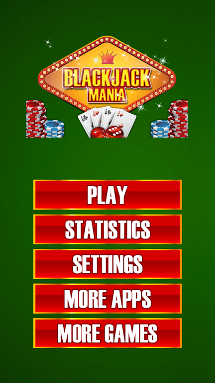 BlackJack Mania ဖန်သားပြင်ဓာတ်ပုံ 1