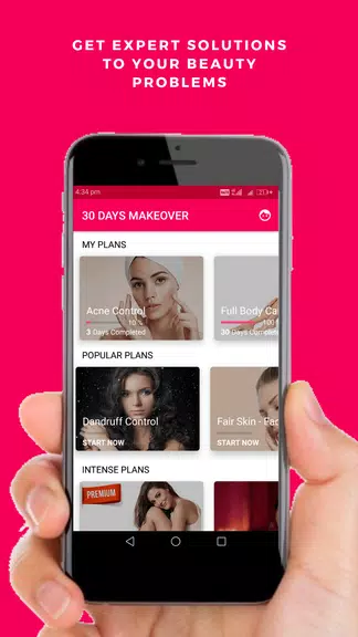 30 Days Makeover - Beauty Care Captura de pantalla 1