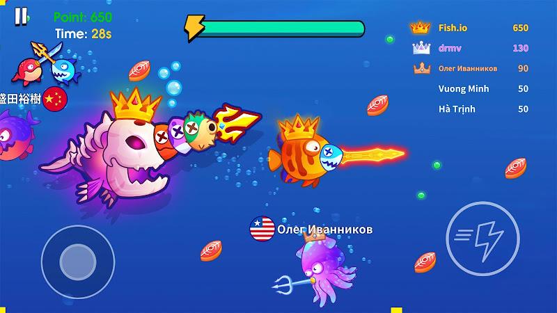 Sword Shark.io - Hungry Shark ภาพหน้าจอ 2