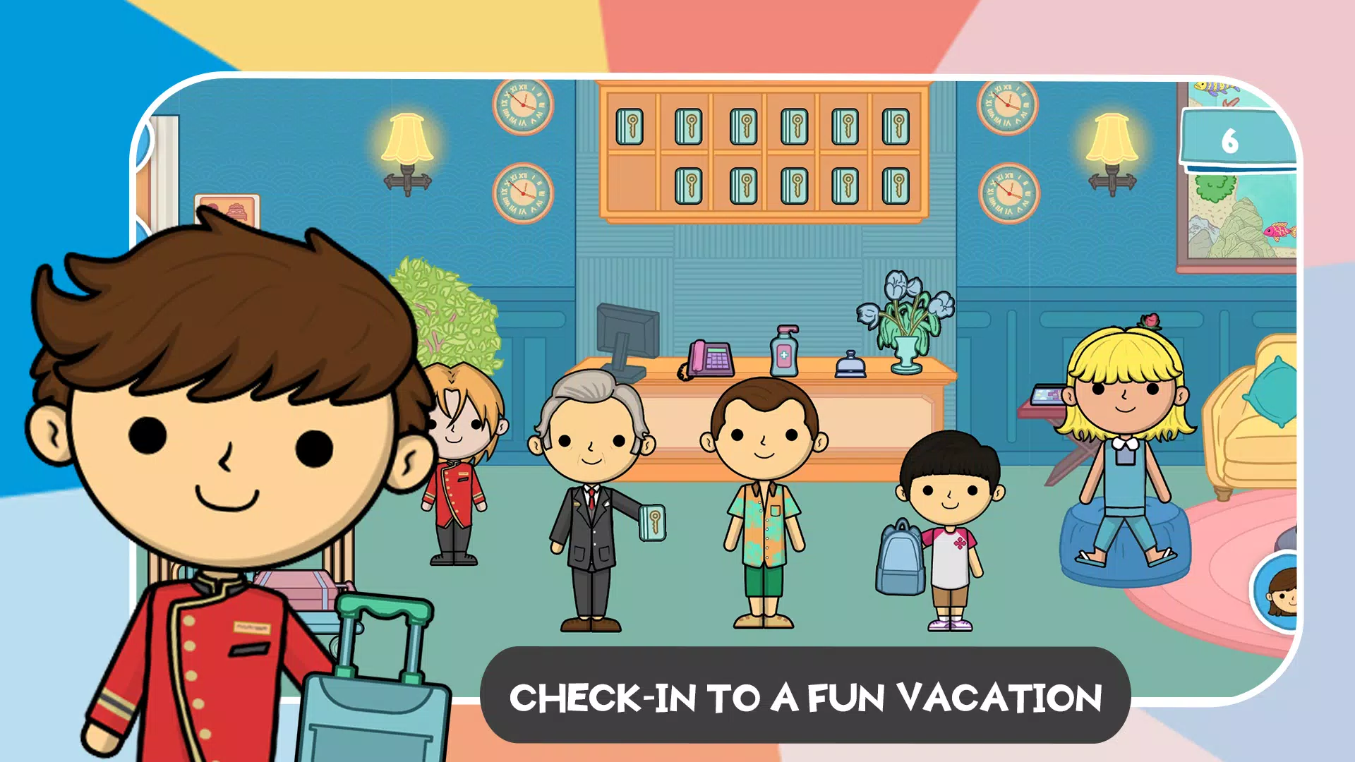 Lila's World: Hotel Vacation Screenshot 2