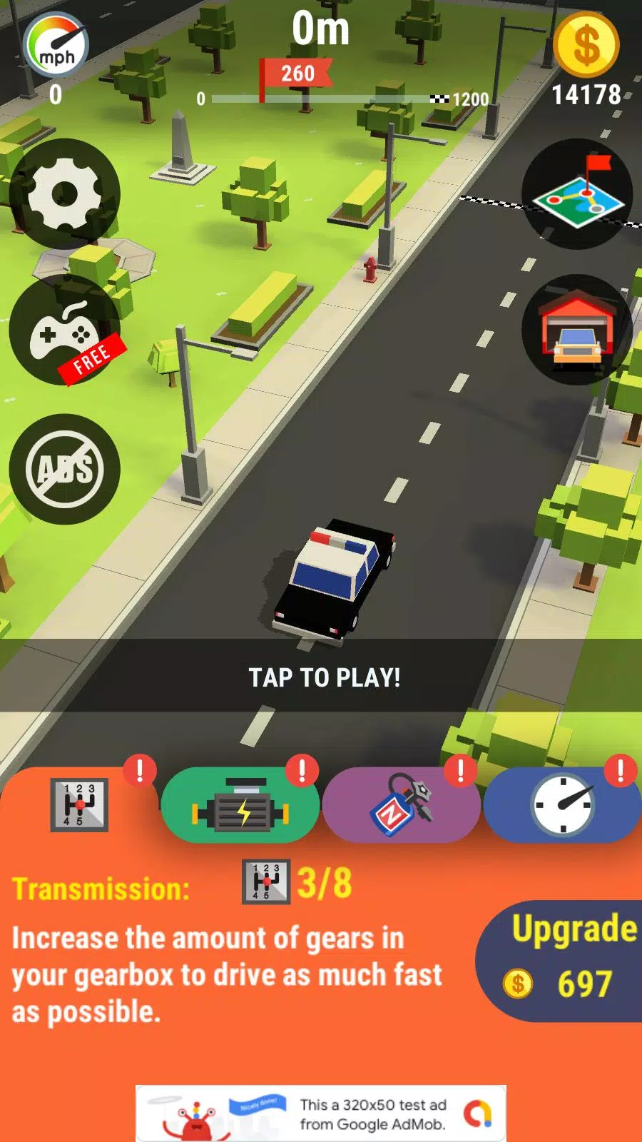 Crashy Cops 3D Ảnh chụp màn hình 1