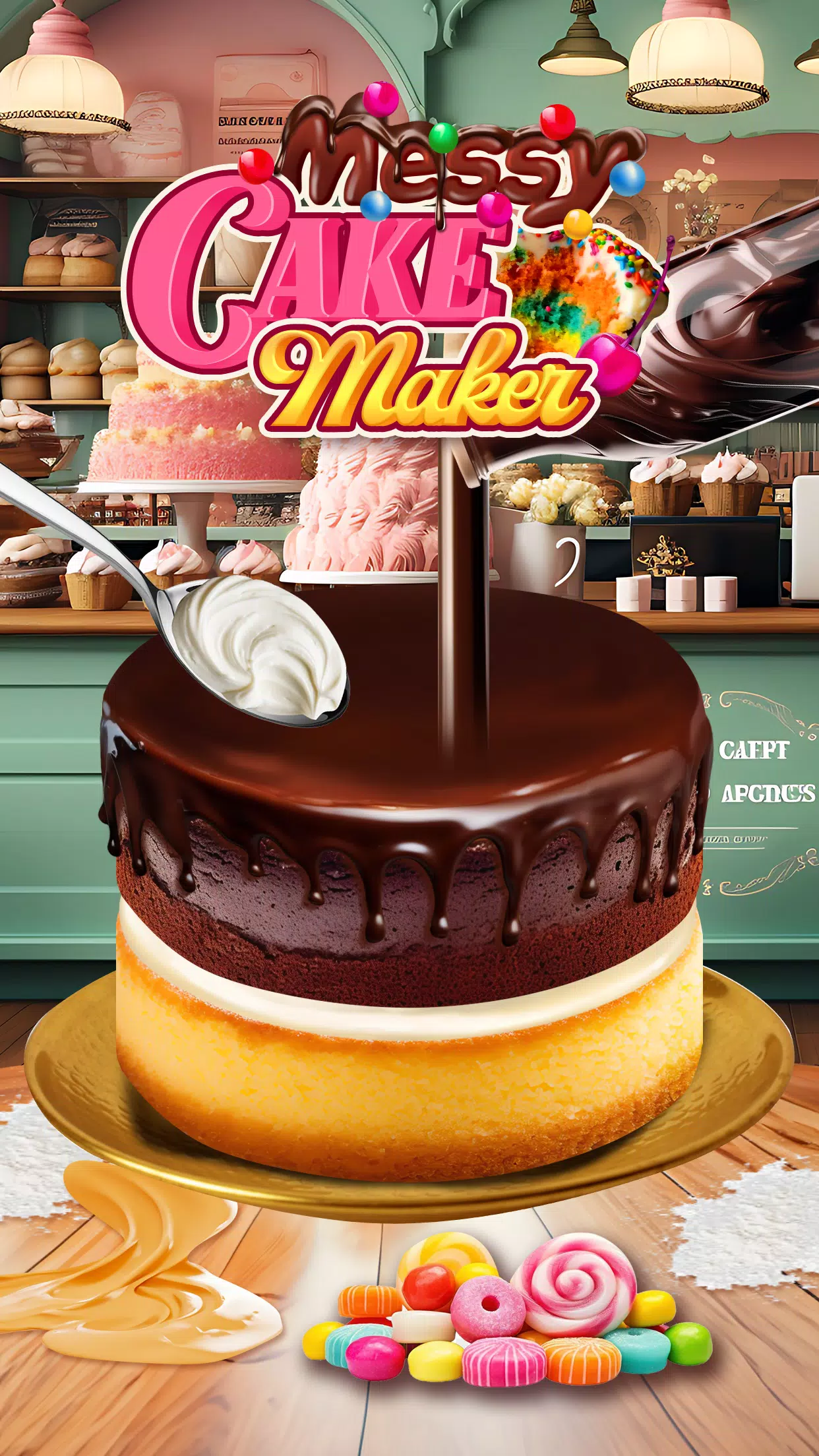 Messy Cake Maker Скриншот 2