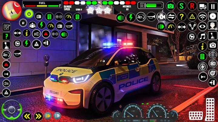 US Police Parking Game Tangkapan skrin 3