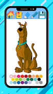 Scooby coloring doo cartoon ga स्क्रीनशॉट 2