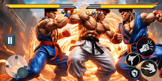 Street Fighting Mega Fighter Ảnh chụp màn hình 1