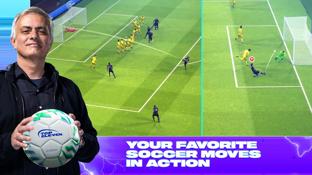 Top Eleven Be a Soccer Manager Mod Captura de pantalla 1