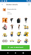 Hollywood Movie Stickers Captura de tela 3