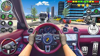 City Driving School Car Games Zrzut ekranu 3