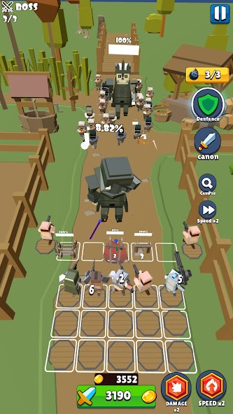 Schermata Merge Shooter Mod 4
