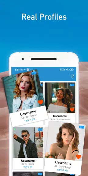 Positive Match: Herpes Dating Screenshot 2