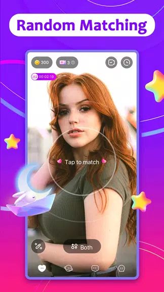 Schermata MatchU-Live, Meet People, Chat 1