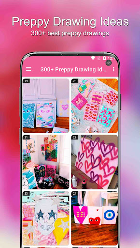 300+ Preppy Drawing Ideas Capture d'écran 1