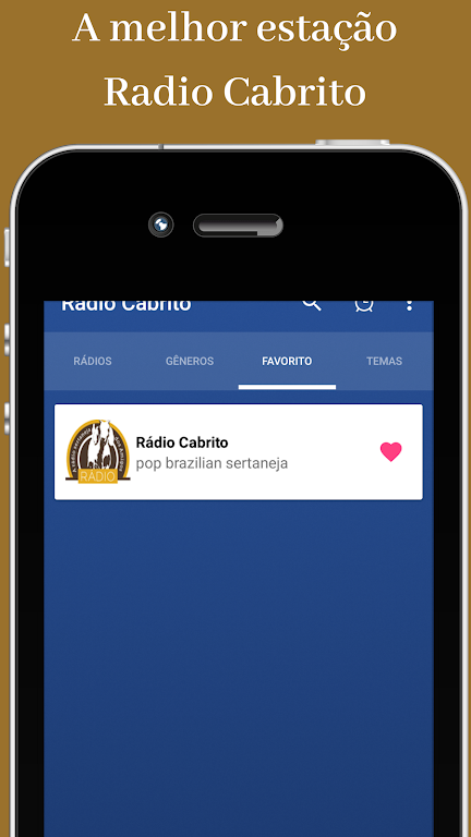 Radio Cabrito Estação Sertaneja Brazil ภาพหน้าจอ 3
