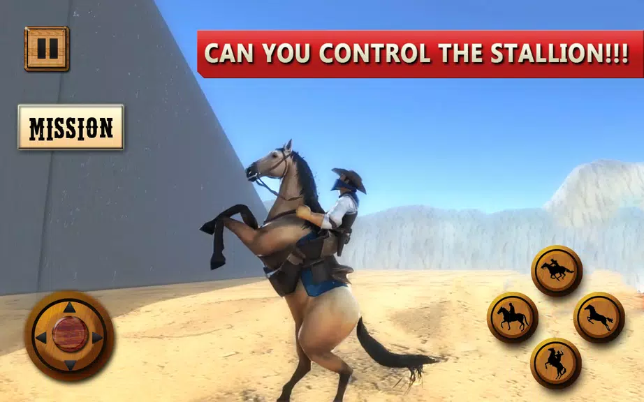 Horse Riding: 3D Horse game ဖန်သားပြင်ဓာတ်ပုံ 2
