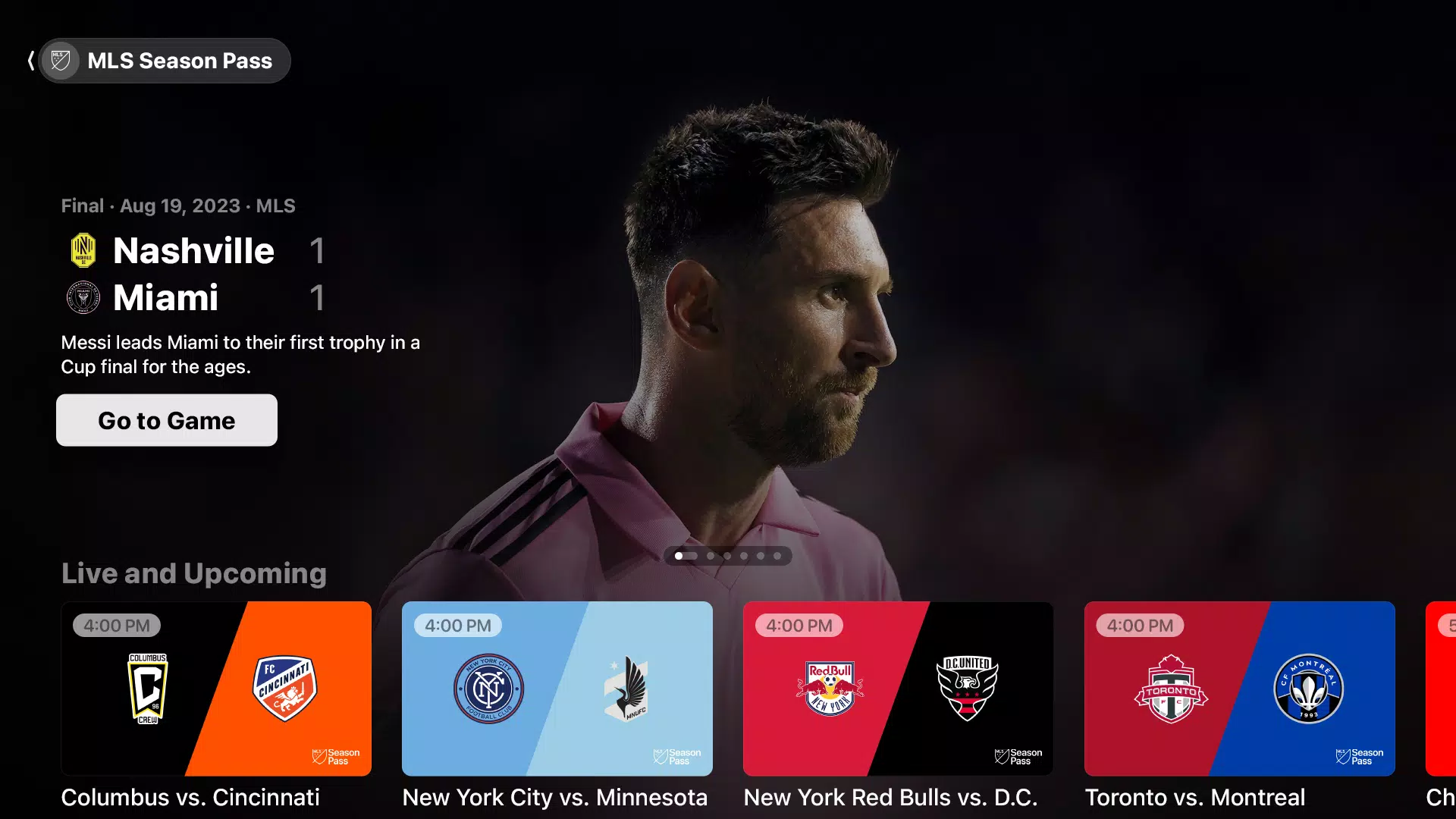 Apple TV (Android TV) Zrzut ekranu 3
