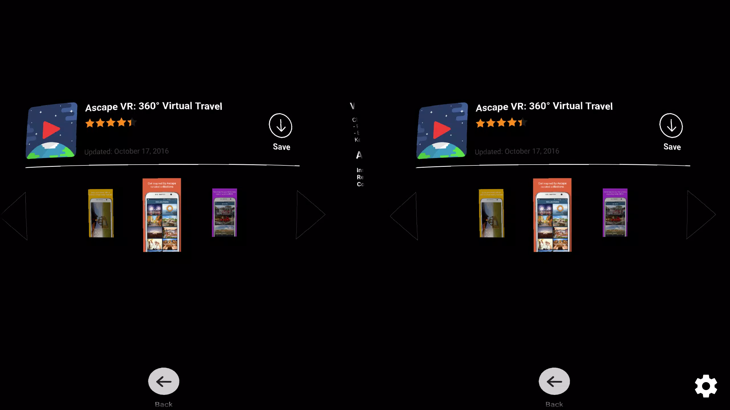 FD VR - Virtual App Launcher Screenshot 2