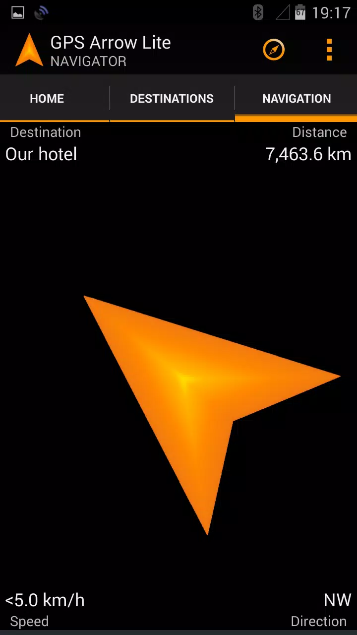 GPS Arrow Navigator LITE Screenshot 4