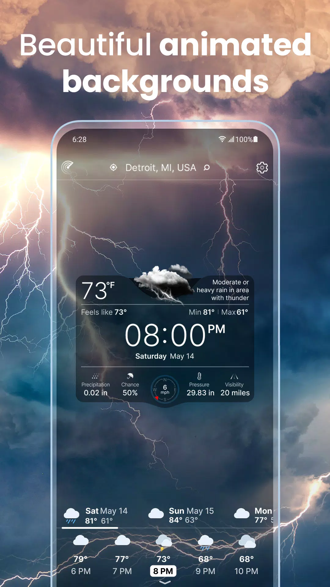 Weather Live°應用截圖第3張