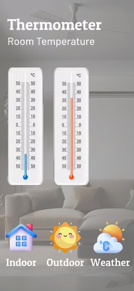 Thermometer Room Temperature ภาพหน้าจอ 2