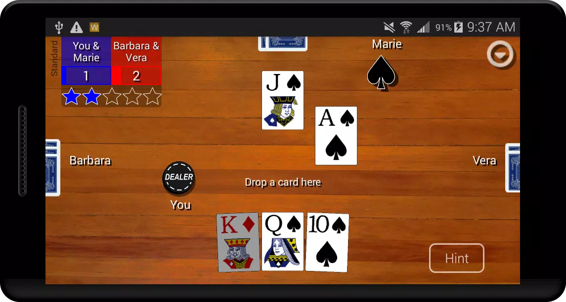 Euchre Card Classic Captura de tela 2